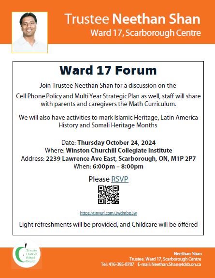 Ward 17 Forum 2024